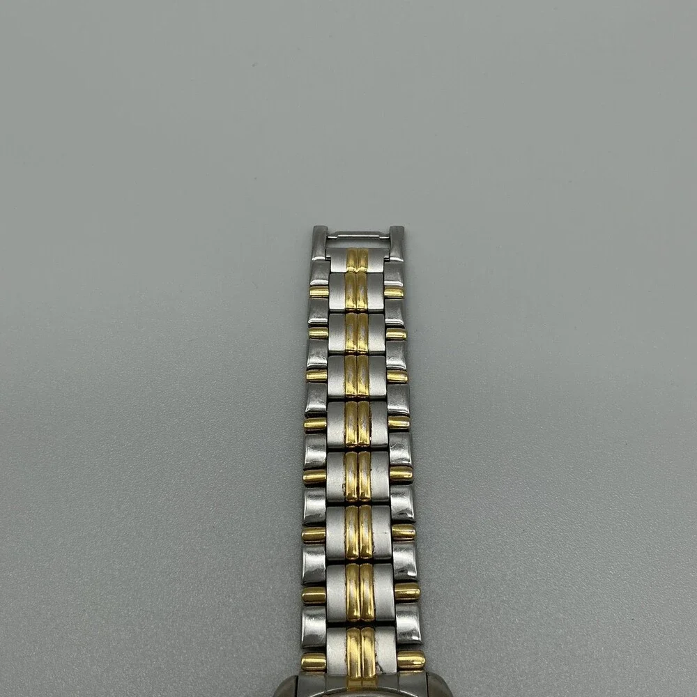 Caravelle By Bulova Mens Watch 37mm Two Tone 40C53 Non Running